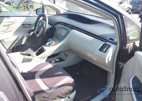 2012 Toyota Prius Three from USA, damaged, VIN JTDKN3DU1C1537712